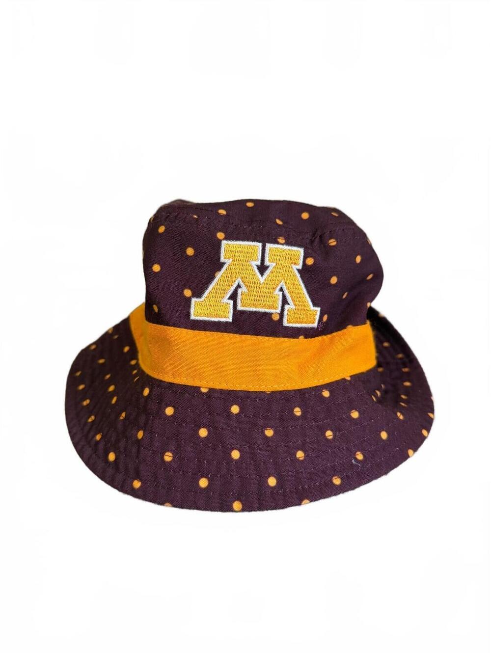 Minnesota Gophers Kids New Era Reversible Bucket Hat